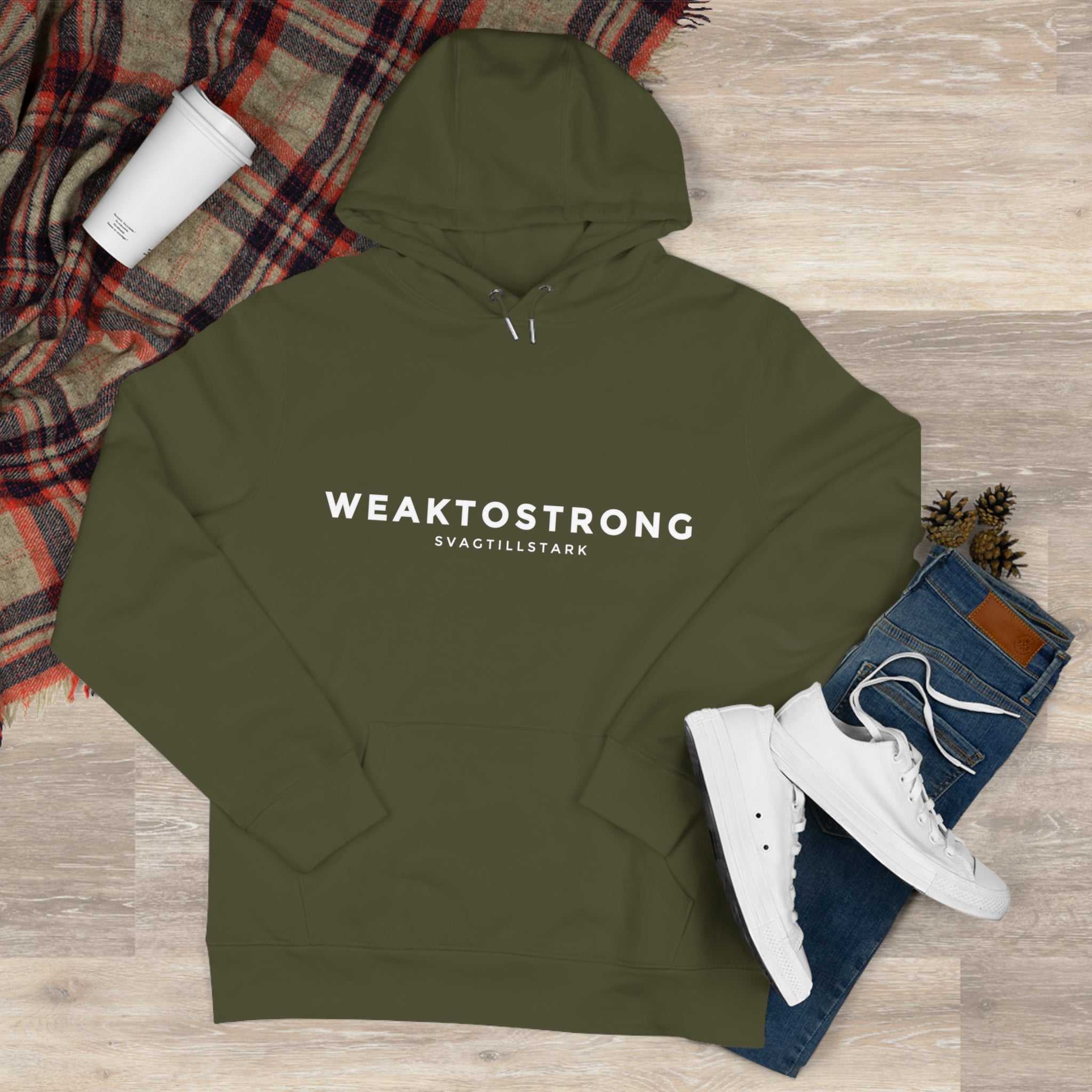 WeakToStrong Original Hoodie (Have in different colors)